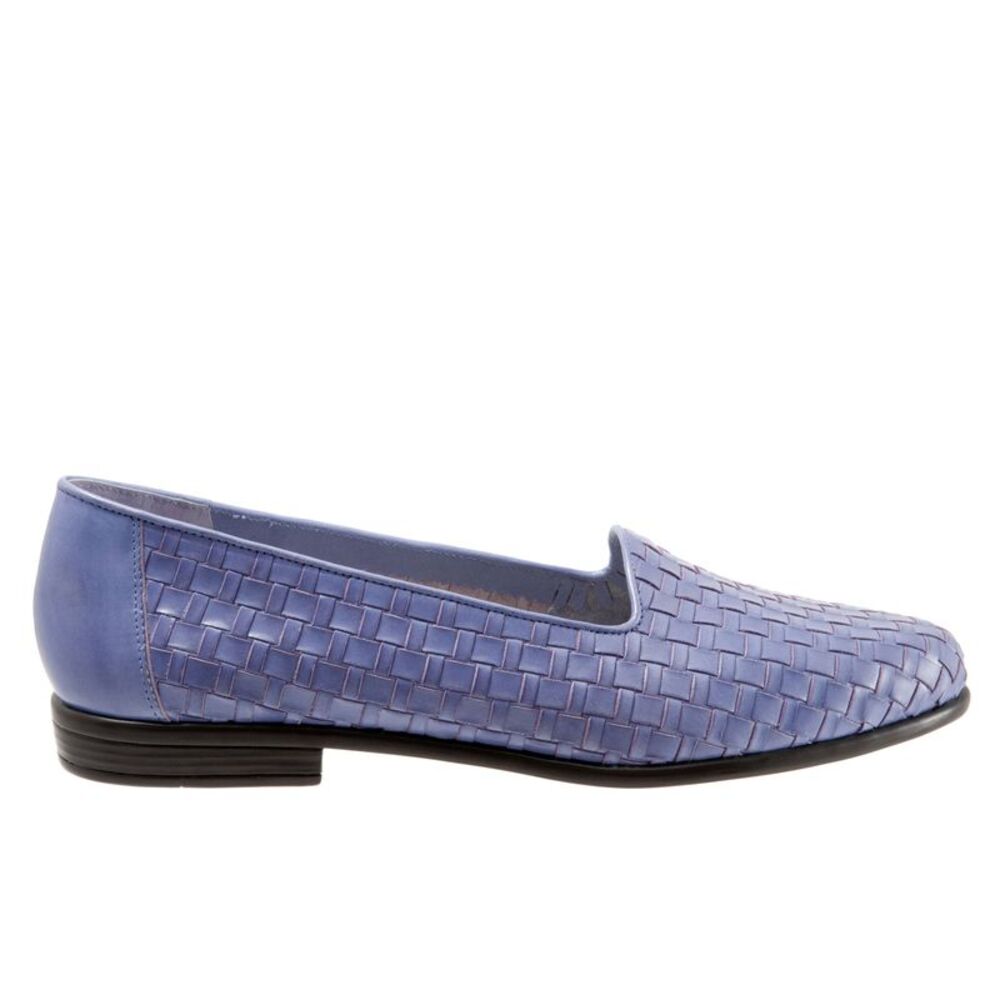 FIRM PRICE Trotters Light Purple Woven Leather Loafers